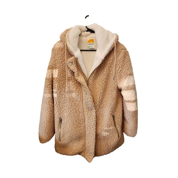 C&C California Faux Fur Coat - Size Medium - Free Shipping - Picture 2 of 6